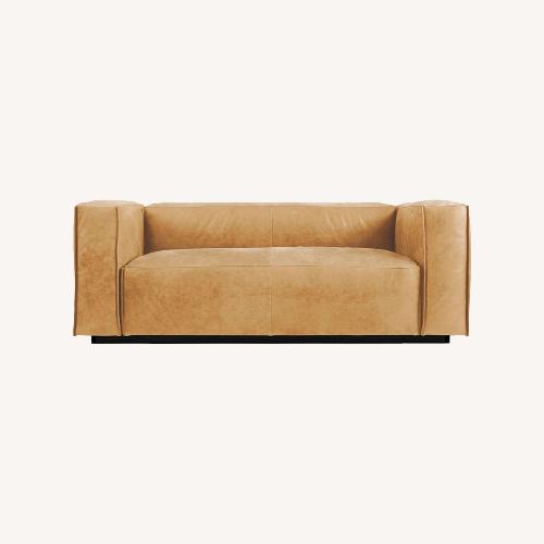 Used Blue Dot Cleon 76" Leather Sofa for sale on AptDeco