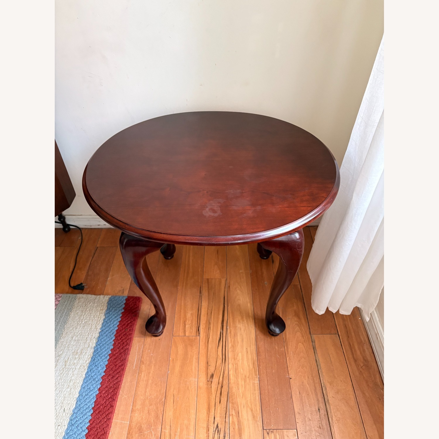 The Bombay Company Mahogany Wood Side Table - image-1