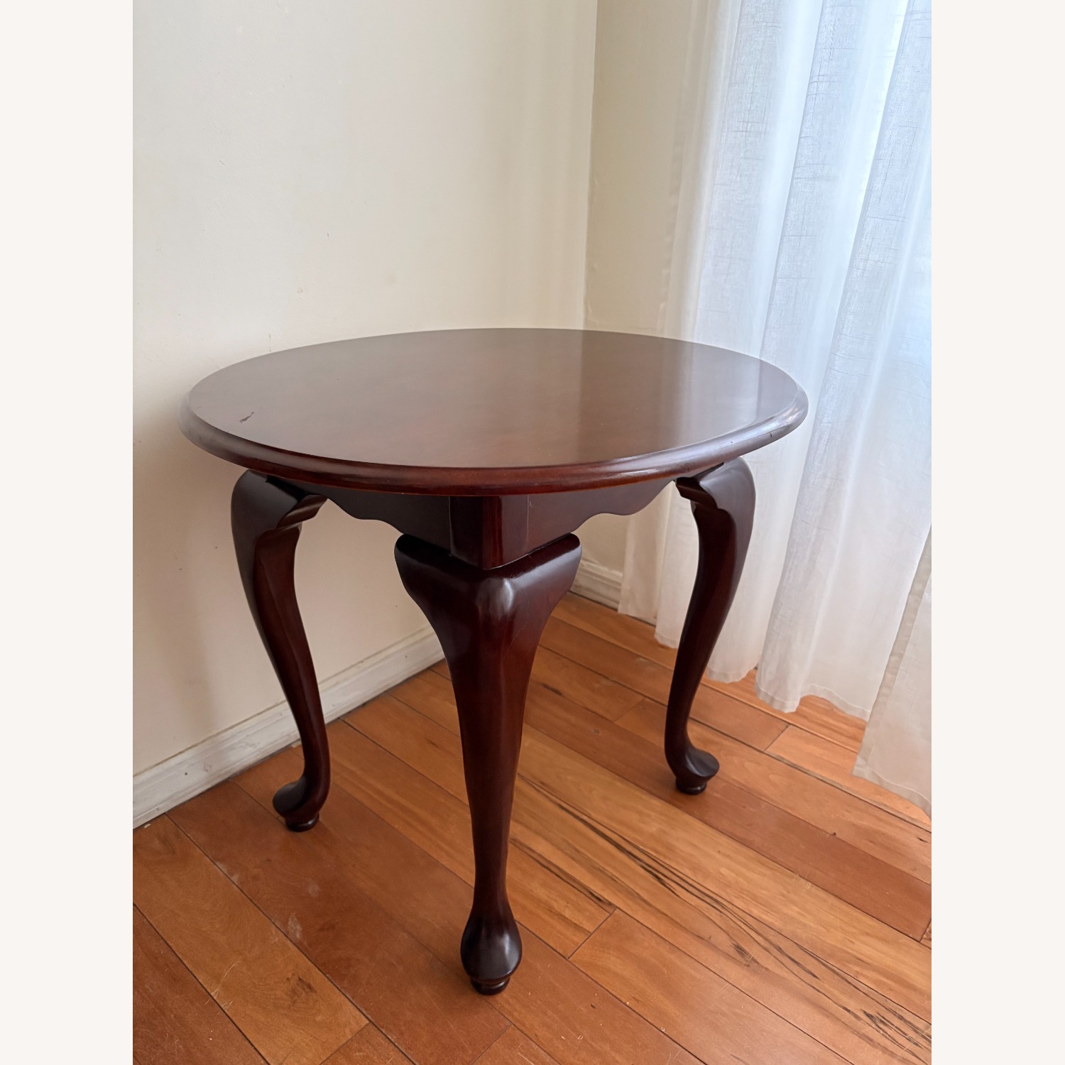 The Bombay Company Mahogany Wood Side Table - image-2