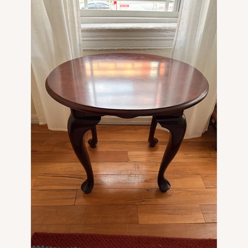 Used The Bombay Company Mahogany Wood Side Table for sale on AptDeco