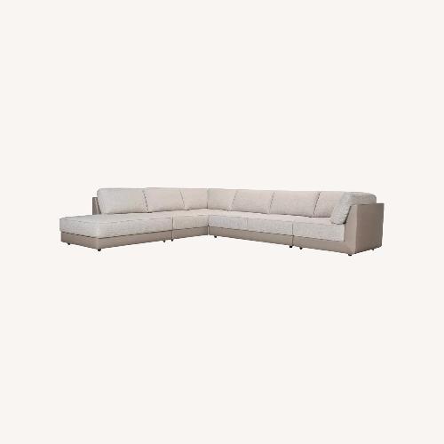 Used Macy's Mattley 5 Piece Sectional for sale on AptDeco