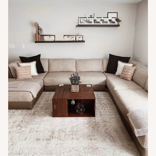 Used Macy's Mattley 5 Piece Sectional for sale on AptDeco