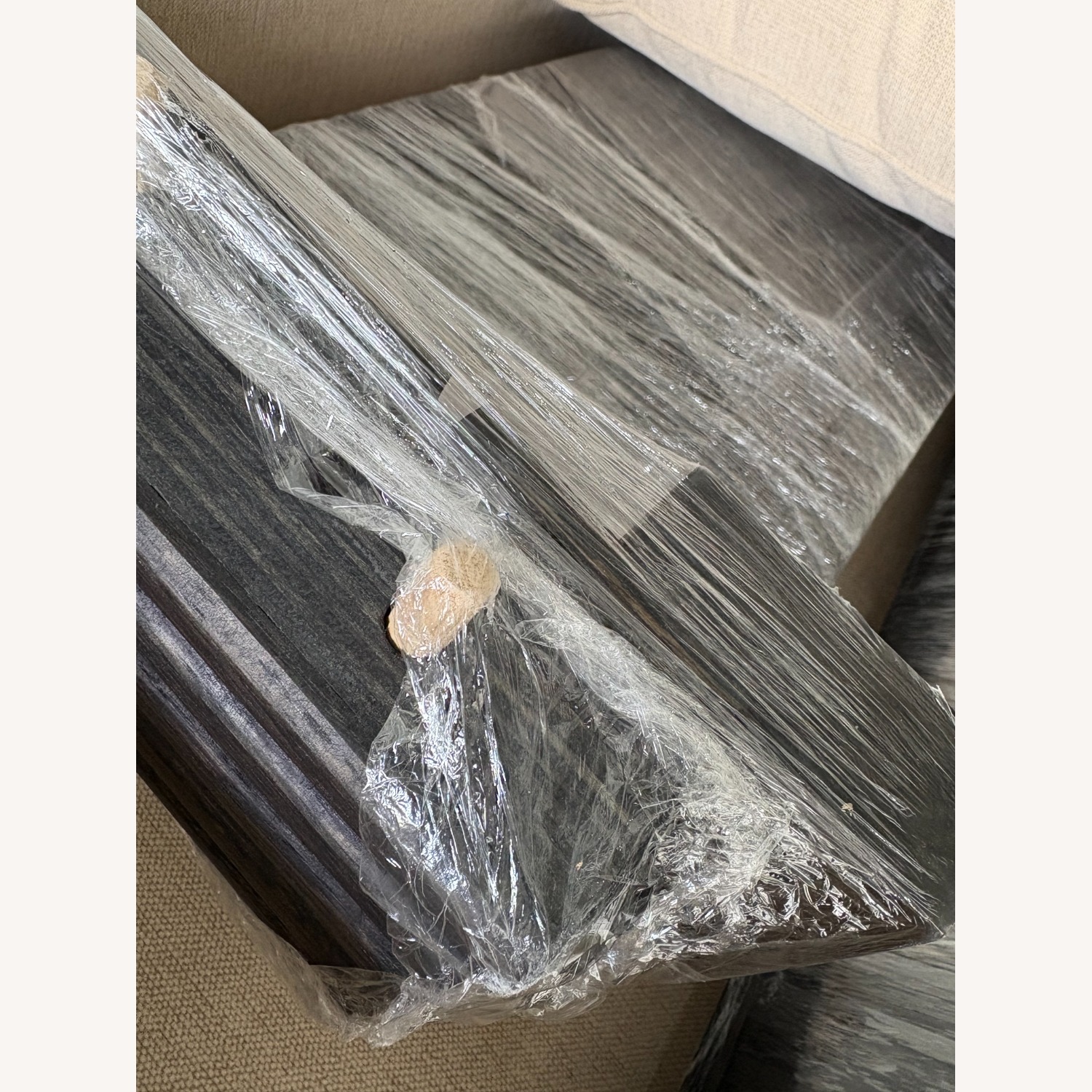 Restoration Hardware Byron Shelter Bed – King Black Oak Finish - image-3