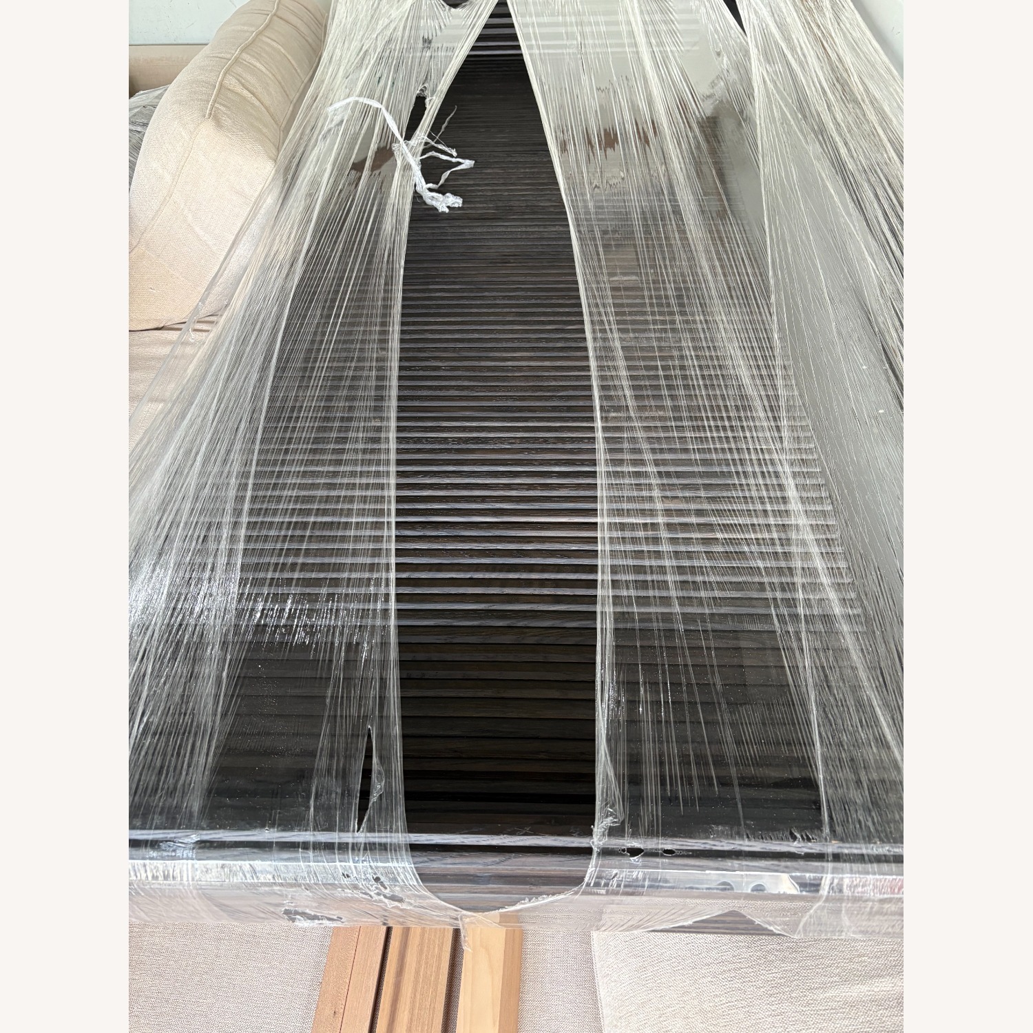 Restoration Hardware Byron Shelter Bed – King Black Oak Finish - image-10