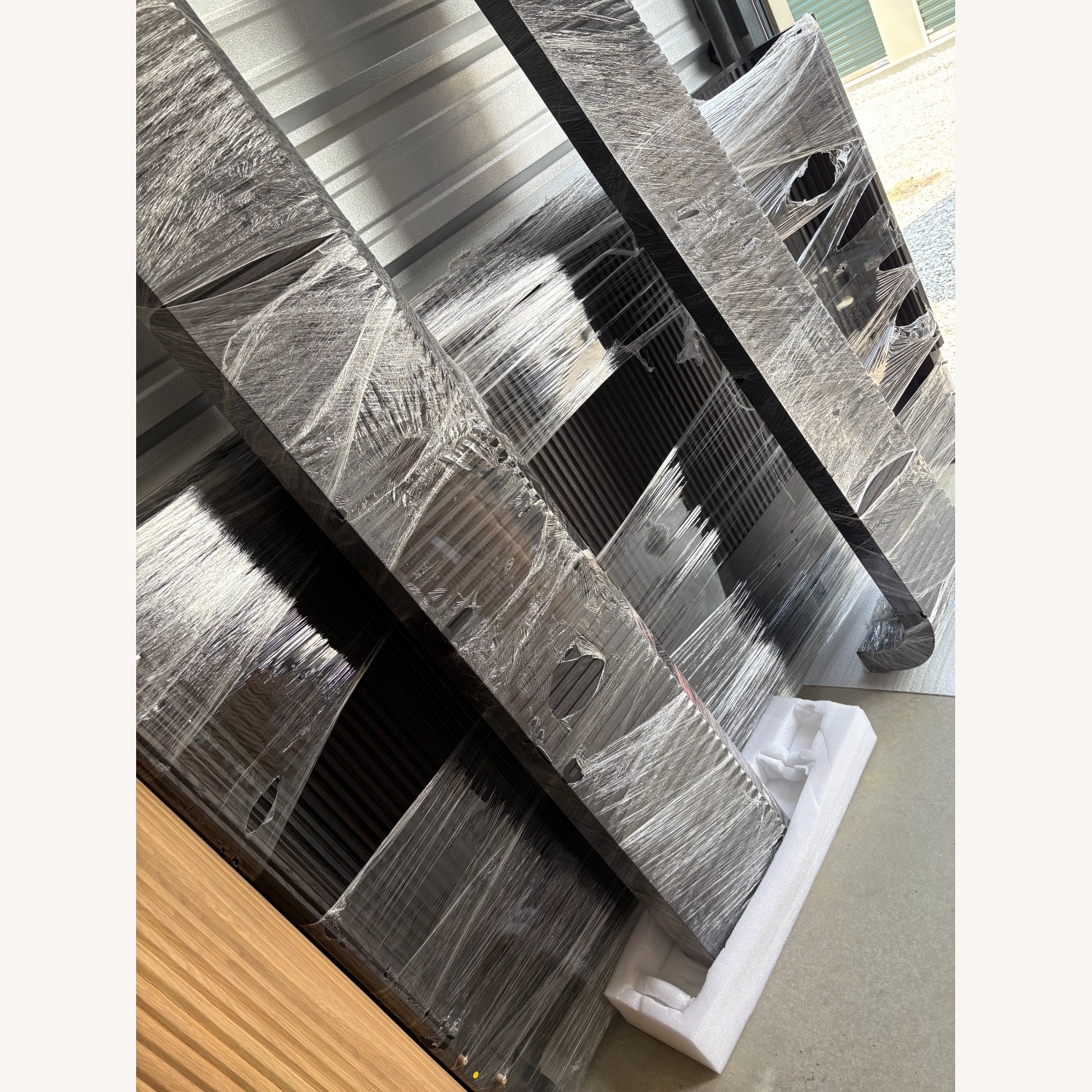 Restoration Hardware Byron Shelter Bed – King Black Oak Finish - image-12