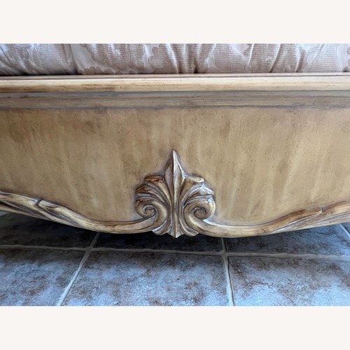 Used Drexel Light Brown Queen Bed for sale on AptDeco