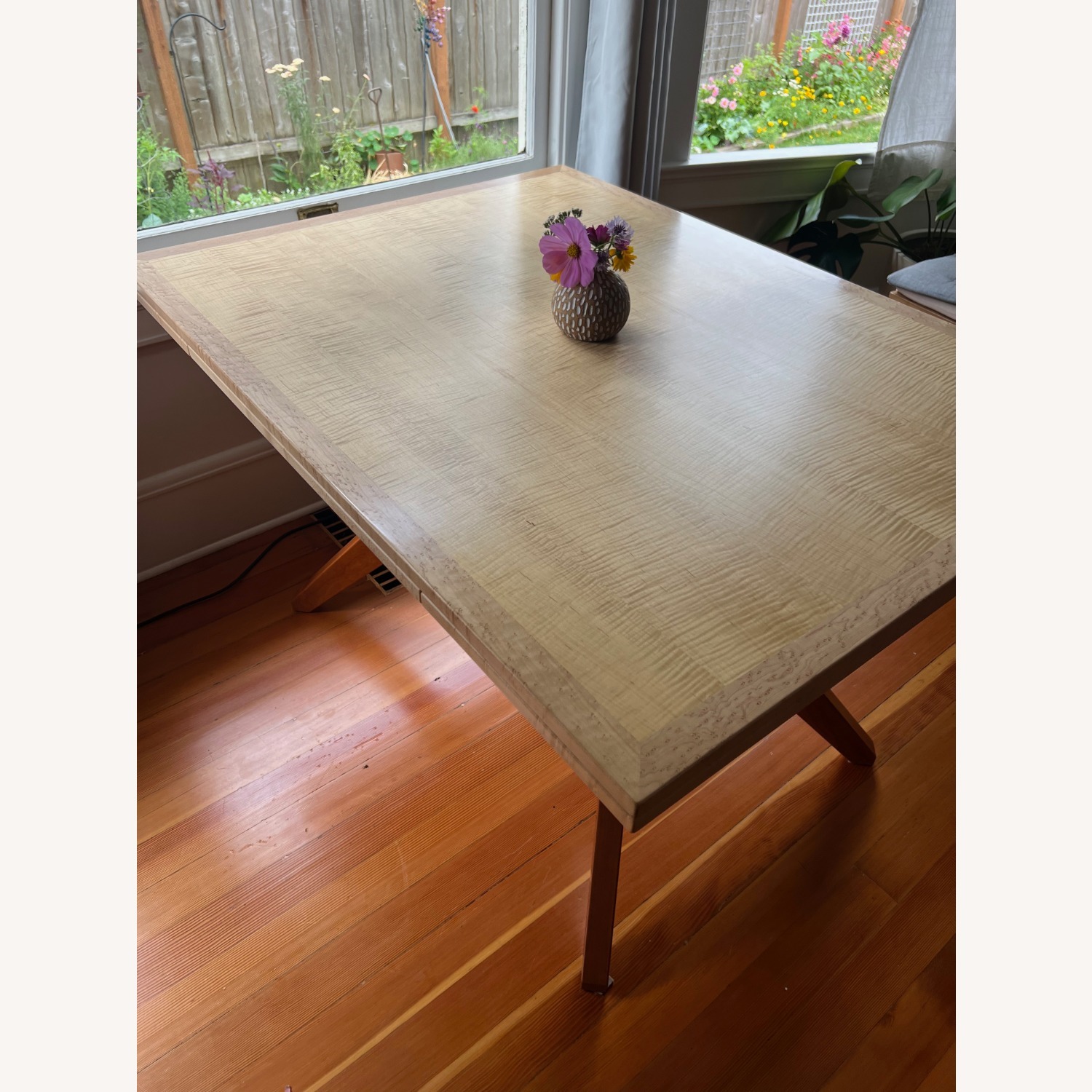 Handcrafted Wood Dining Table - image-0