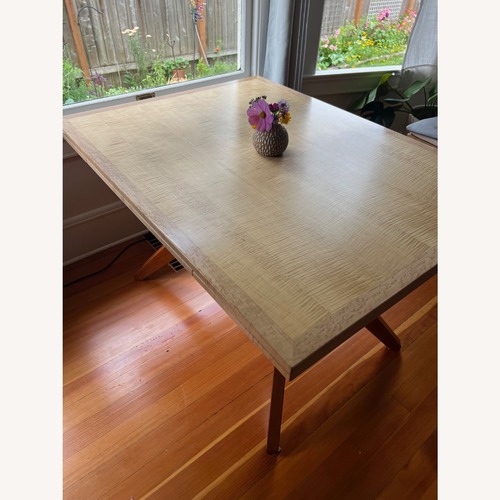 Used Handcrafted Wood Dining Table for sale on AptDeco
