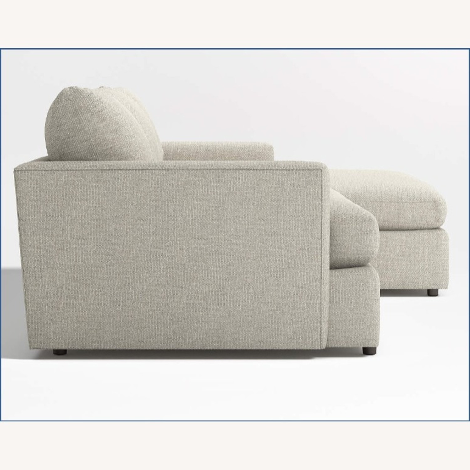 Crate & Barrel Lounge Deep 2-Piece Sofa Chaise - image-6