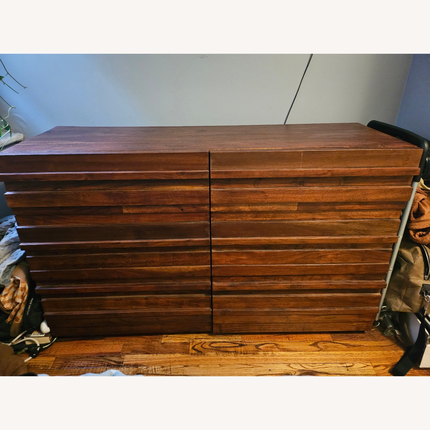 West Elm Dark Brown Wood Dresser - image-5