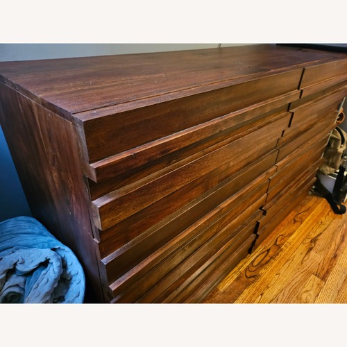 Used West Elm Dark Brown Wood Dresser for sale on AptDeco