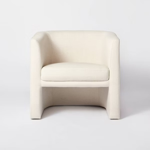 Used Vernon Natural Fabric Accent Chairs for sale on AptDeco