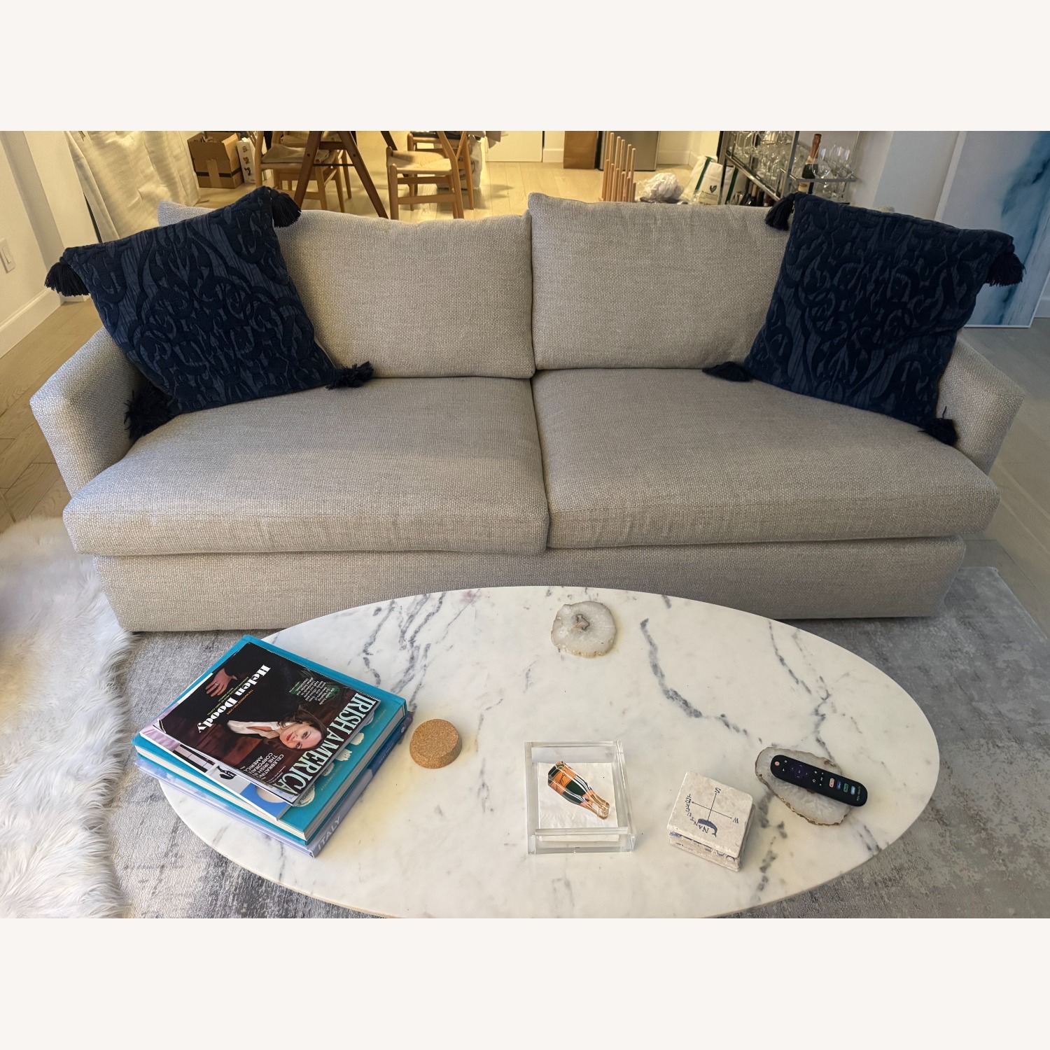 Crate & Barrel Lounge Sofa - image-1