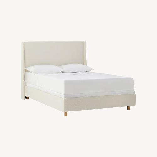 Used Target Encino Queen Upholstered Boucle Bed Frame for sale on AptDeco