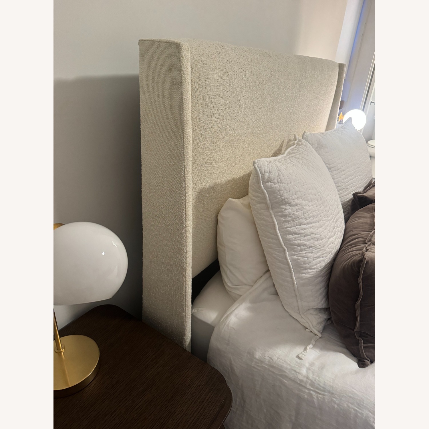 Target Encino Queen Upholstered Boucle Bed Frame - image-4