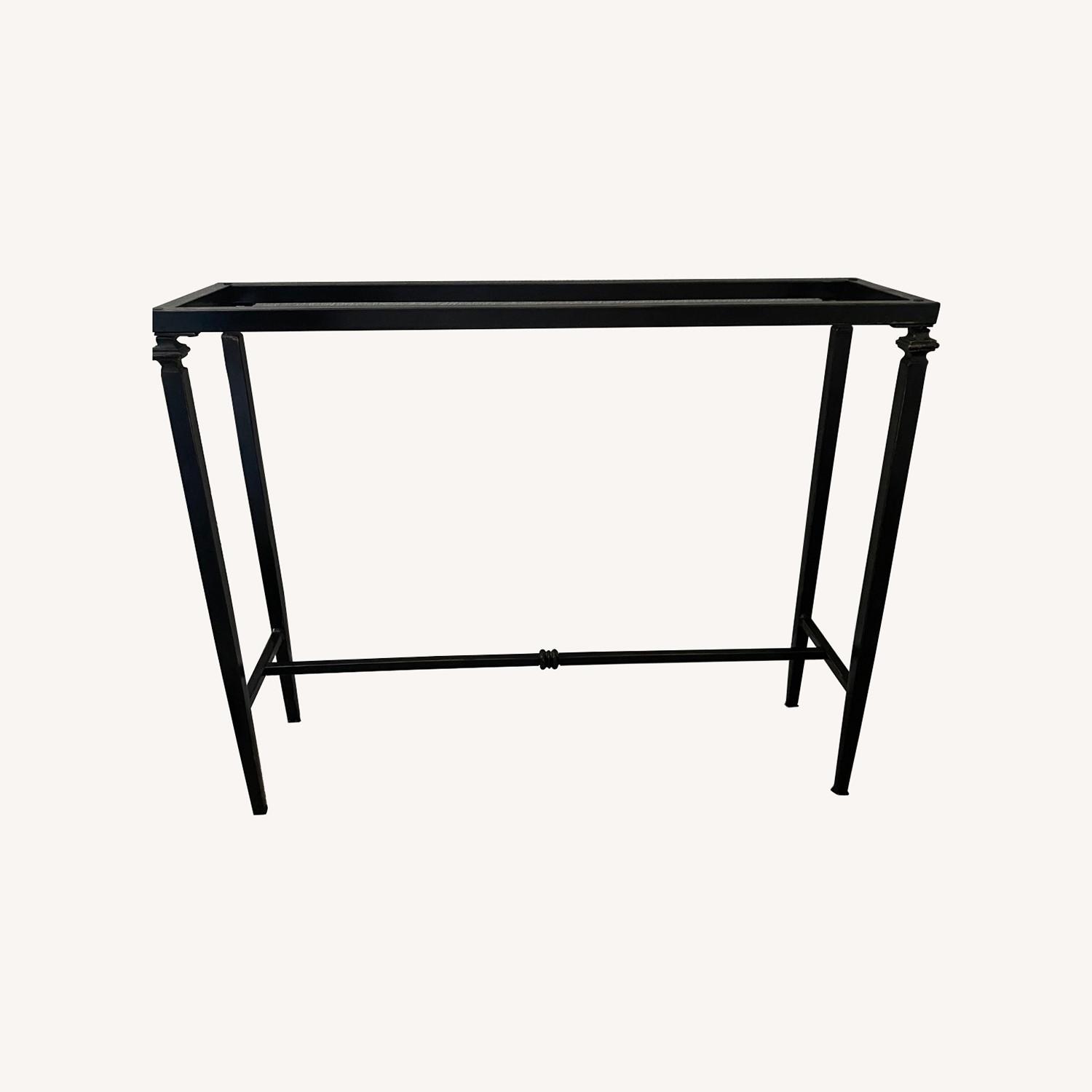 Black Metal Play Table - image-0