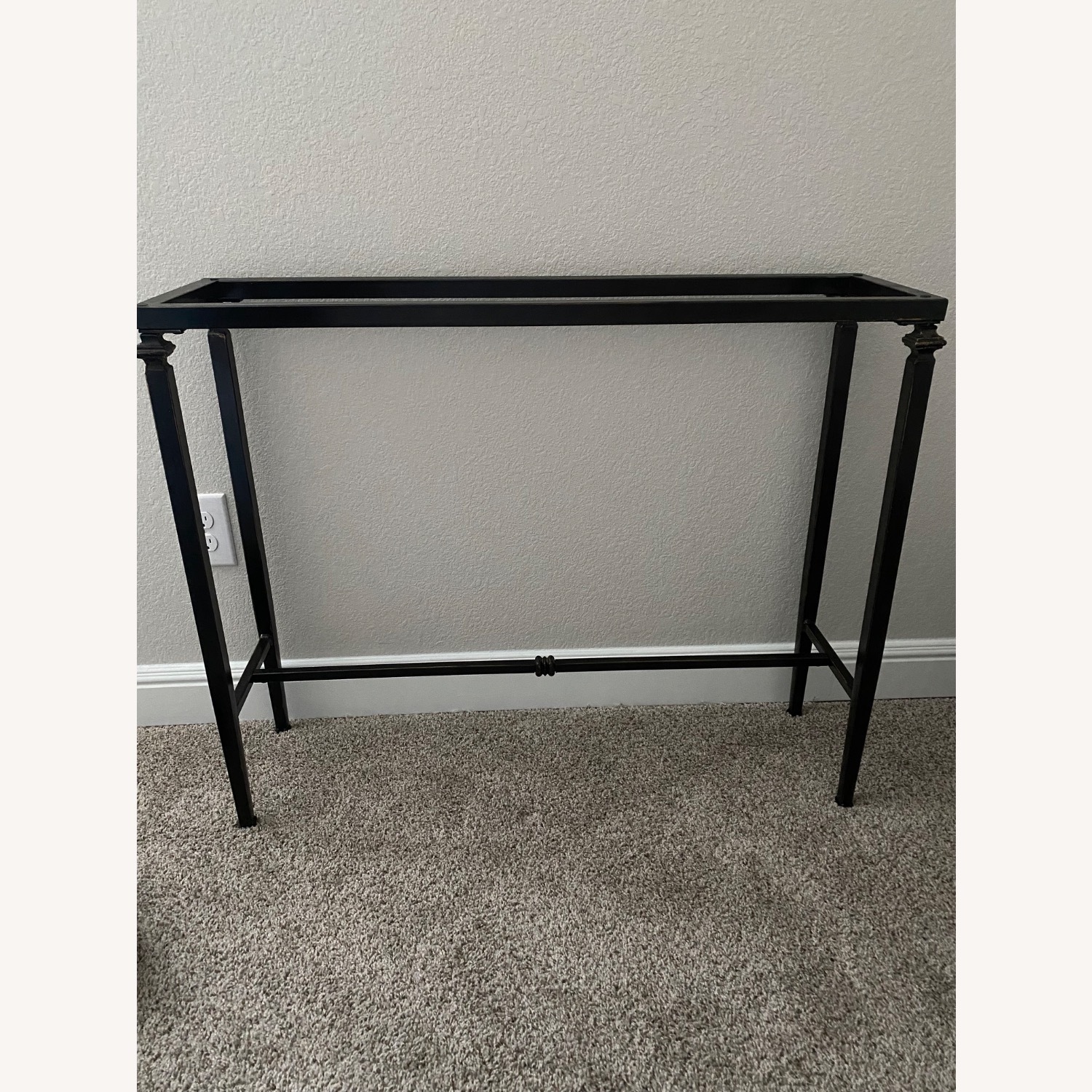 Black Metal Play Table - image-1