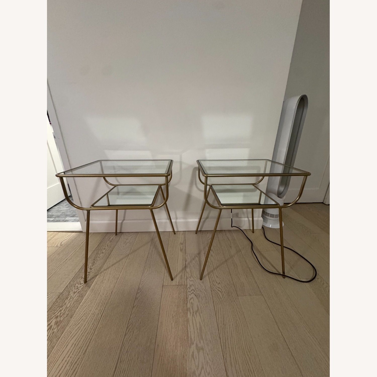 West Elm Curved Terrace Nightstands (19") - image-1