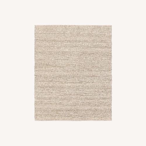 Used Surya Wool Ivory 8'x10' Area Rug for sale on AptDeco