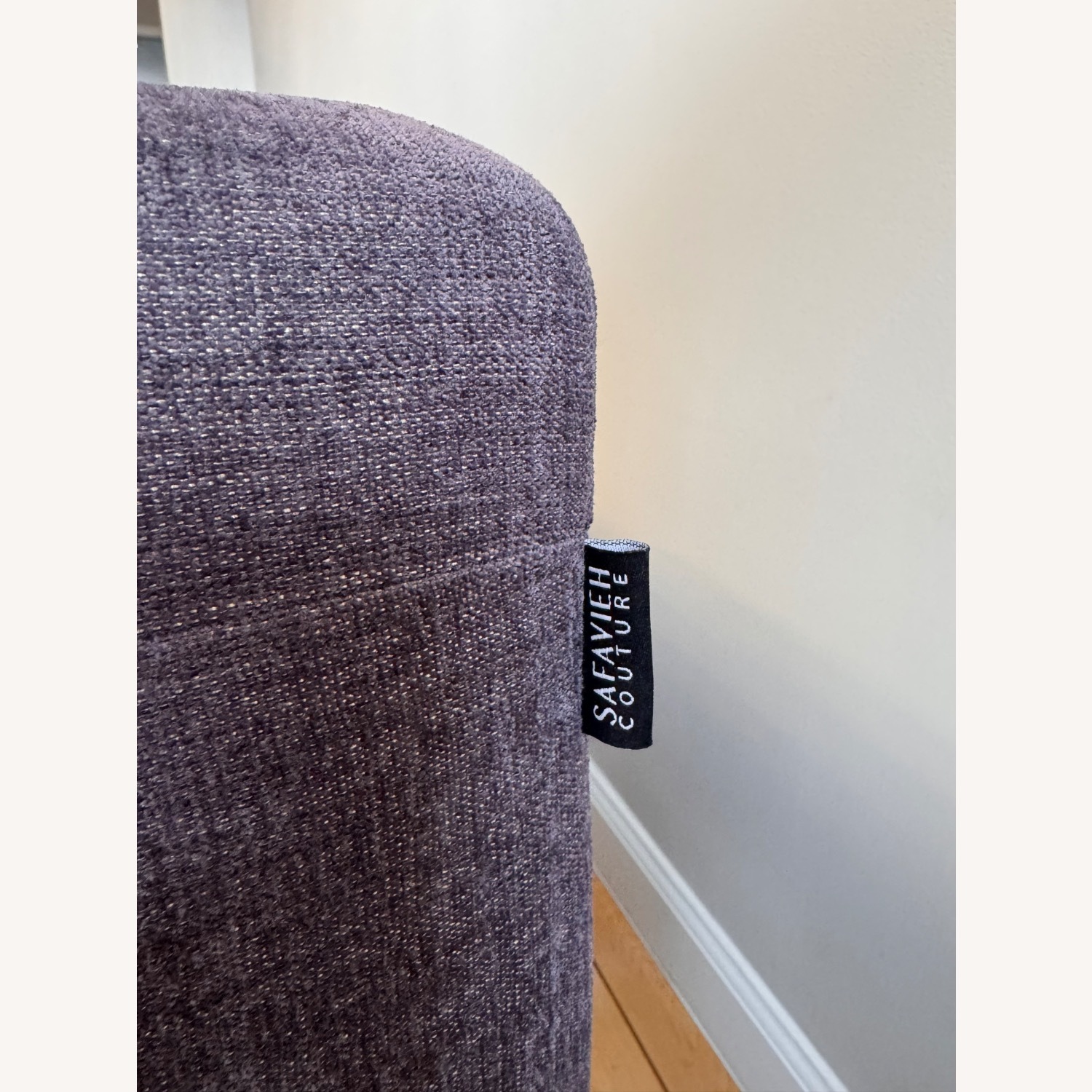 Safavieh Kensett Blue Velvet 3+ Seater Sofa - image-4