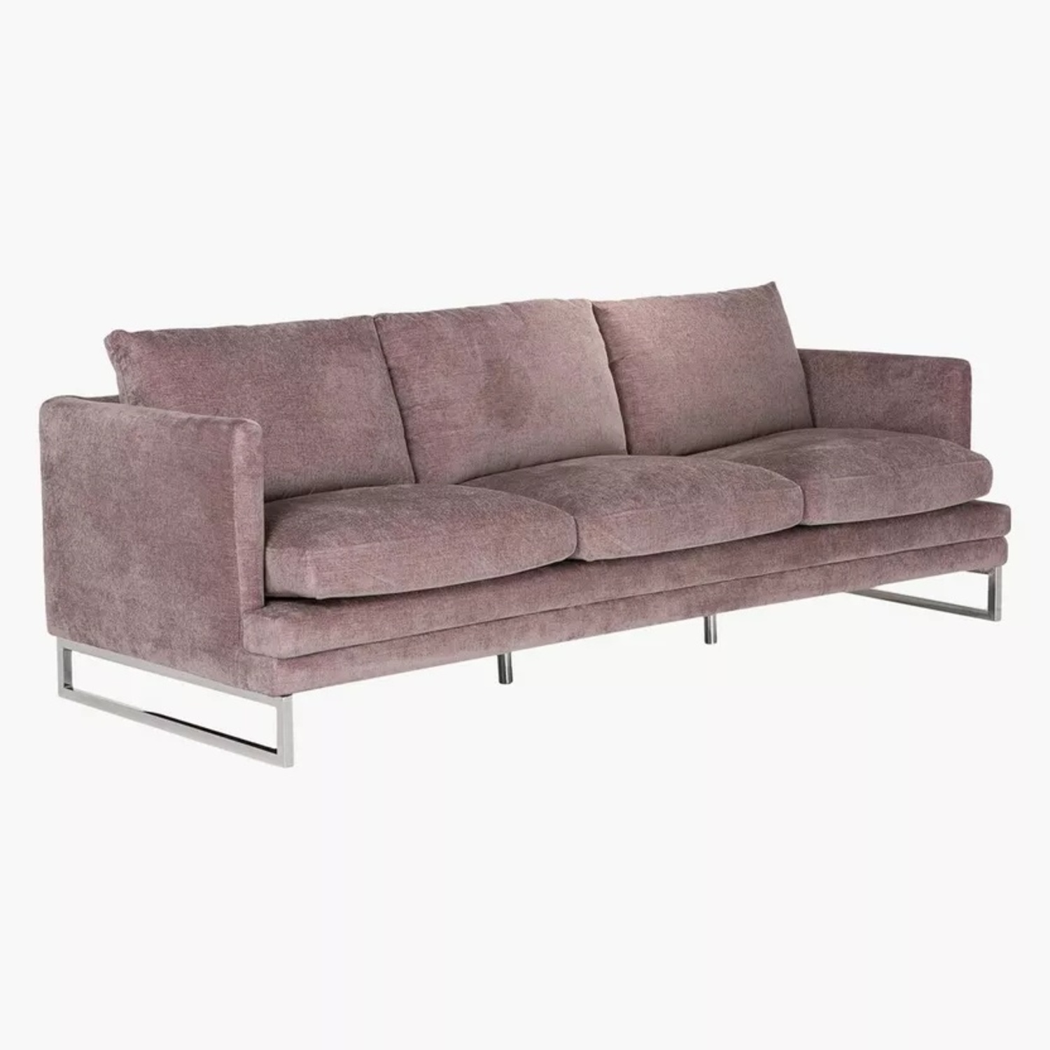 Safavieh Kensett Blue Velvet 3+ Seater Sofa - image-11