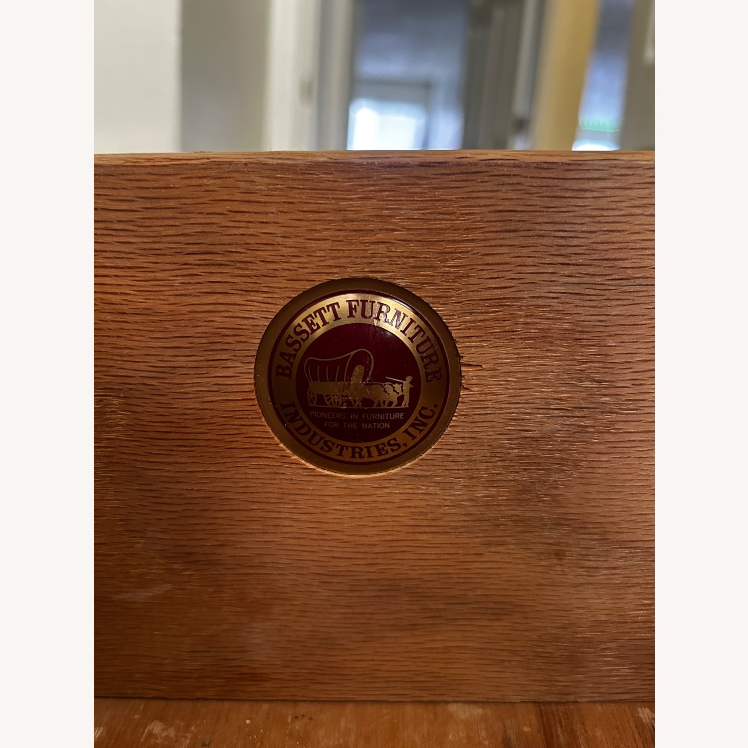 Bassett White Wood Dresser - image-12