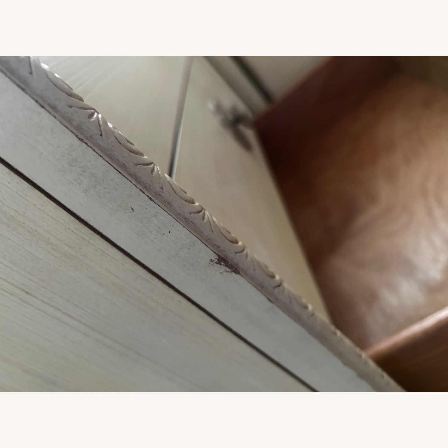 Bassett White Wood Dresser - image-11
