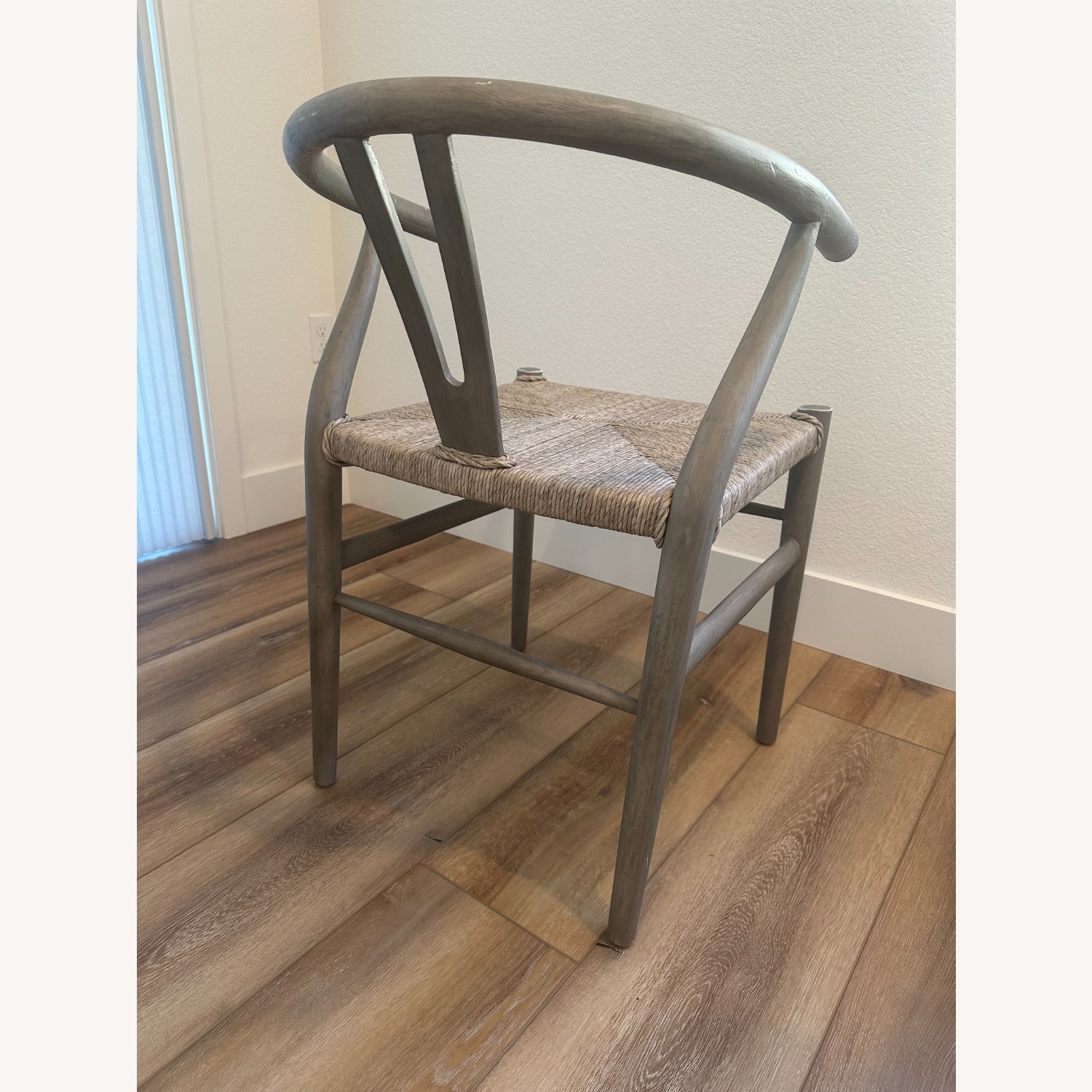 Four Hands Light Gray Wood Dining Chairs - image-7