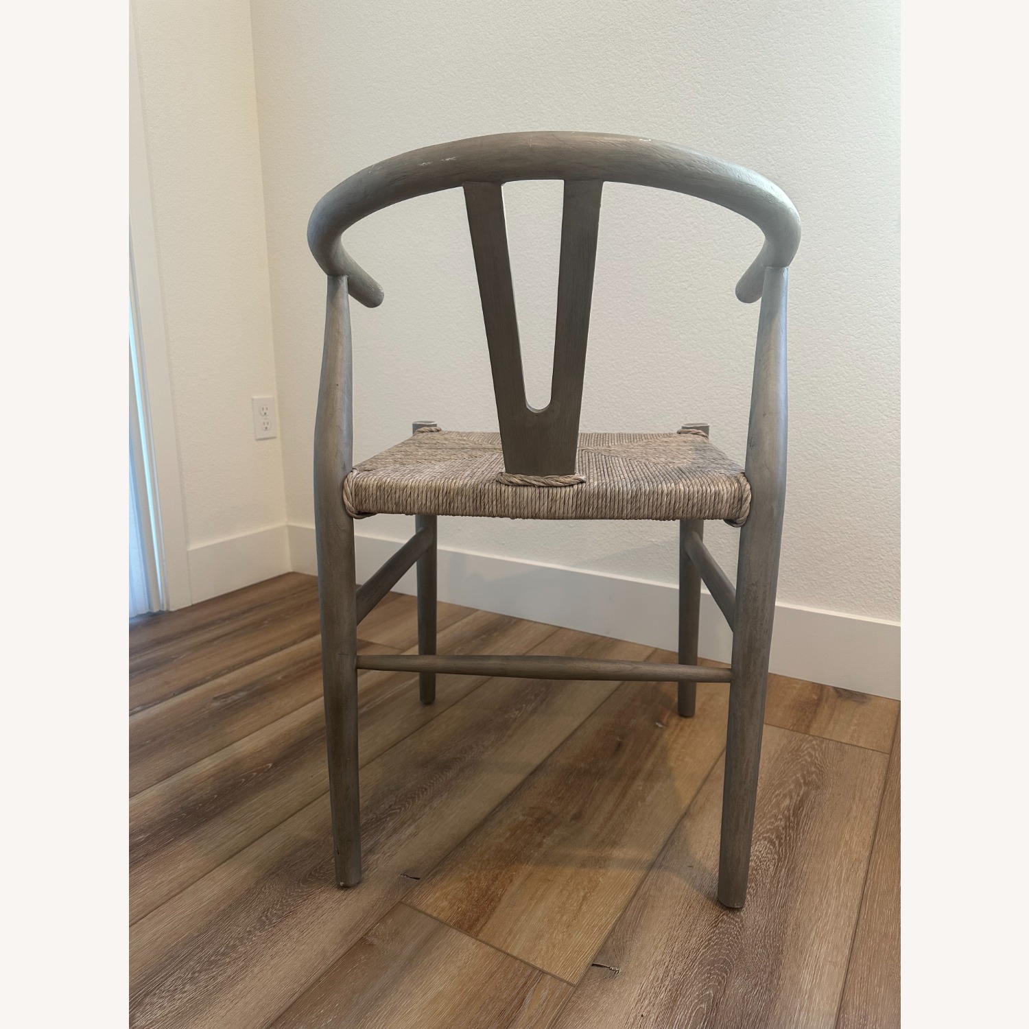 Four Hands Light Gray Wood Dining Chairs - image-6