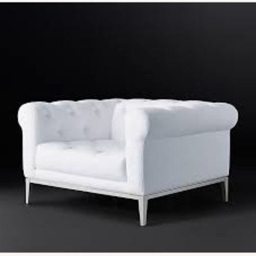 Used Restoration Hardware Natural Fabric Armchair for sale on AptDeco