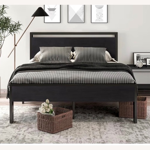 Used Amazon Queen Bed Frame for sale on AptDeco