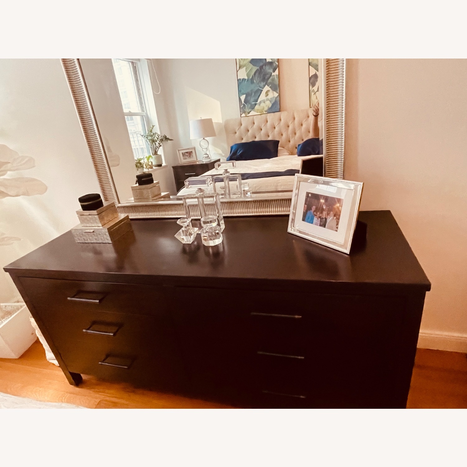 Pottery Barn Dark Brown Dresser - image-1