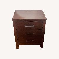 Pottery Barn Dark Brown Nightstands