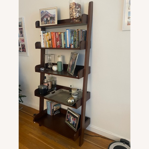 Used Pottery Barn Dark Brown Bookcase for sale on AptDeco