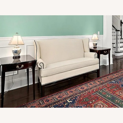 Used Pottery Barn Thatcher Settee 56 Inches  for sale on AptDeco