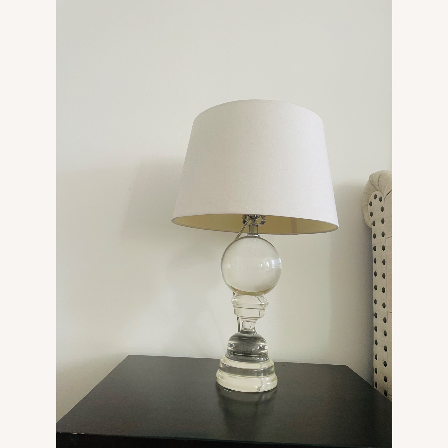 Z Gallerie Transparent Glass Table Lamps - image-1