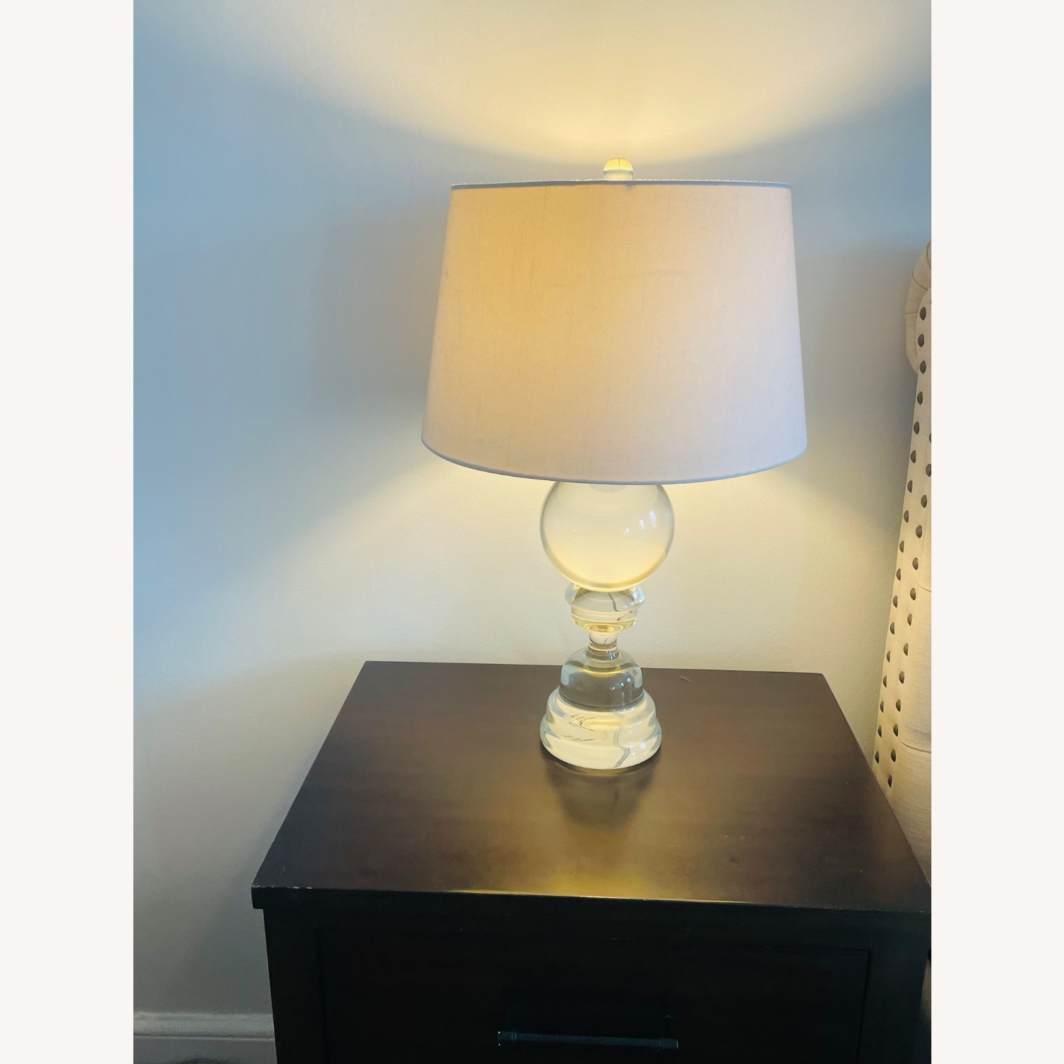 Z Gallerie Transparent Glass Table Lamps - image-3