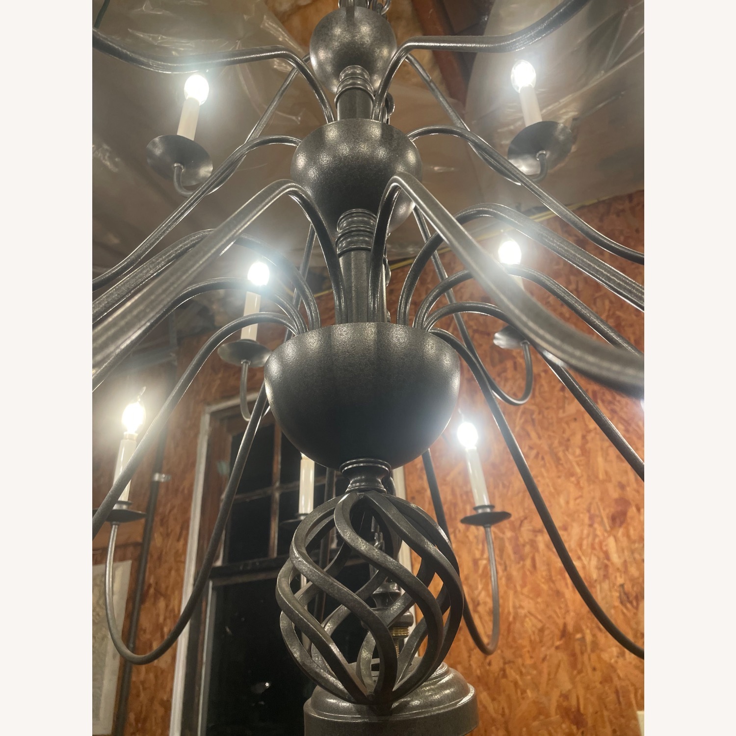 Hubbardton Forge 21-arm Ball Basket Chandelier - image-5