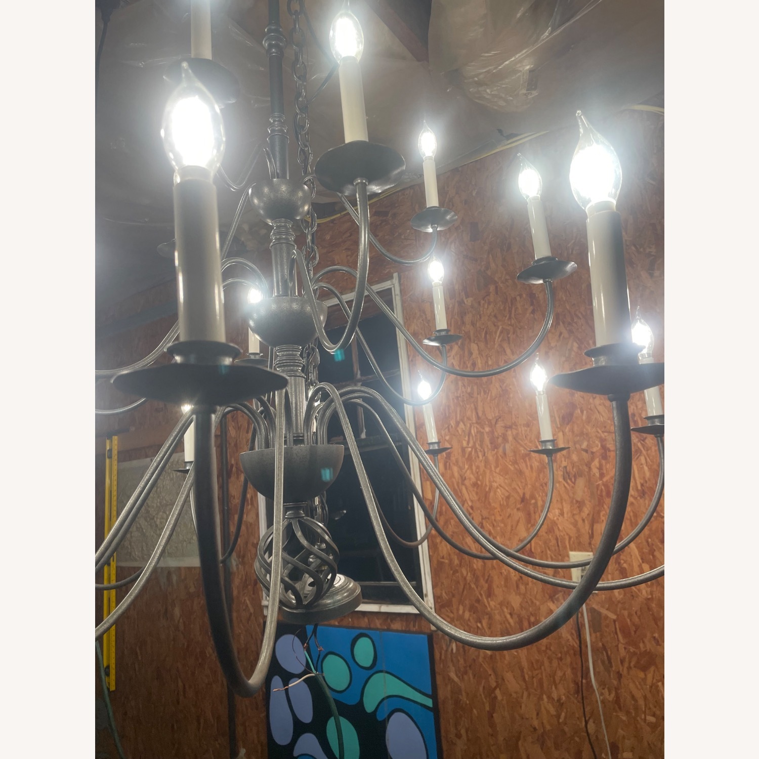 Hubbardton Forge 21-arm Ball Basket Chandelier - image-4