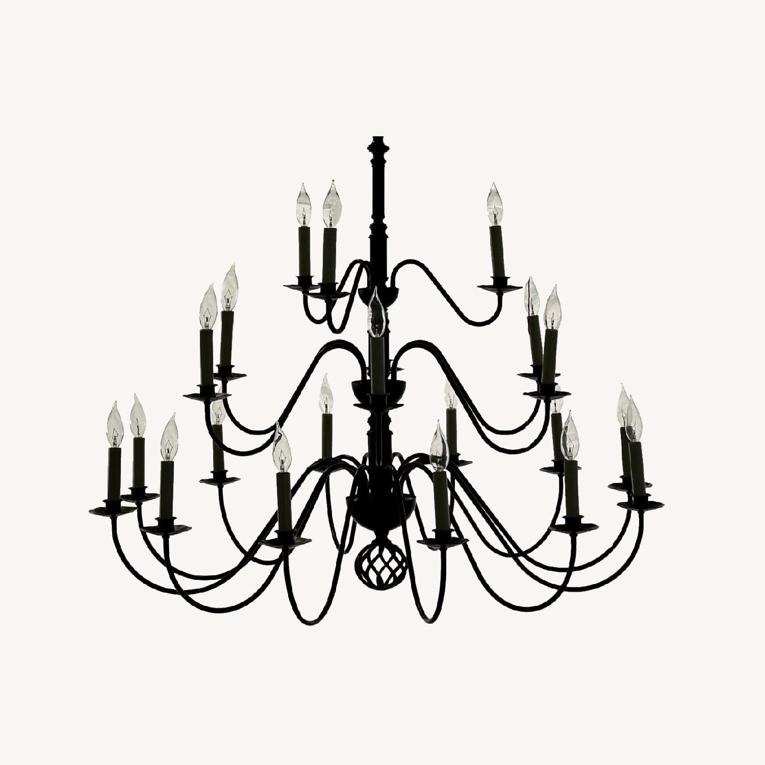 Hubbardton Forge 21-arm Ball Basket Chandelier - image-6