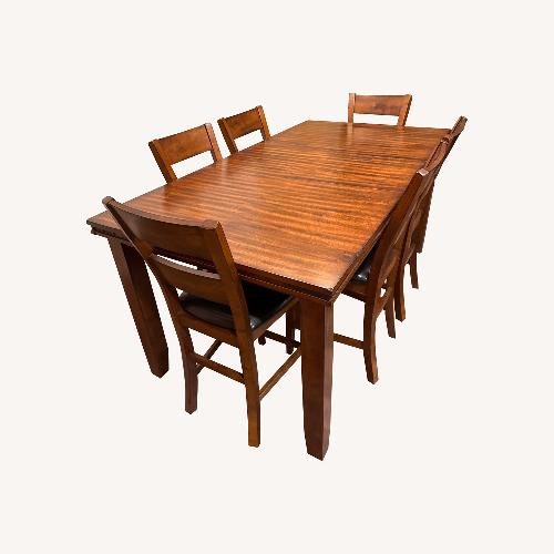 Used Dark Brown Wood Dining Sets for sale on AptDeco