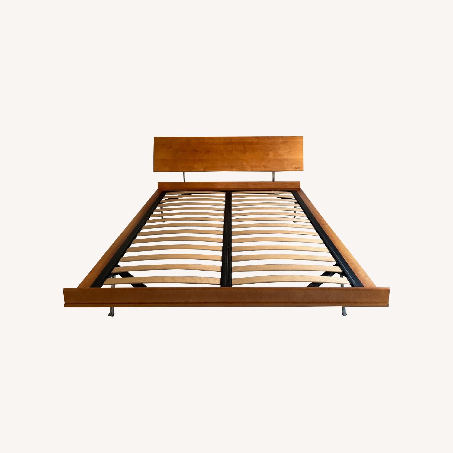 Herman Miller Nelson Thin Edge Bed Queen Cherry - image-0