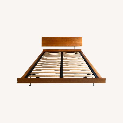 Used Herman Miller Nelson Thin Edge Bed Queen Cherry for sale on AptDeco