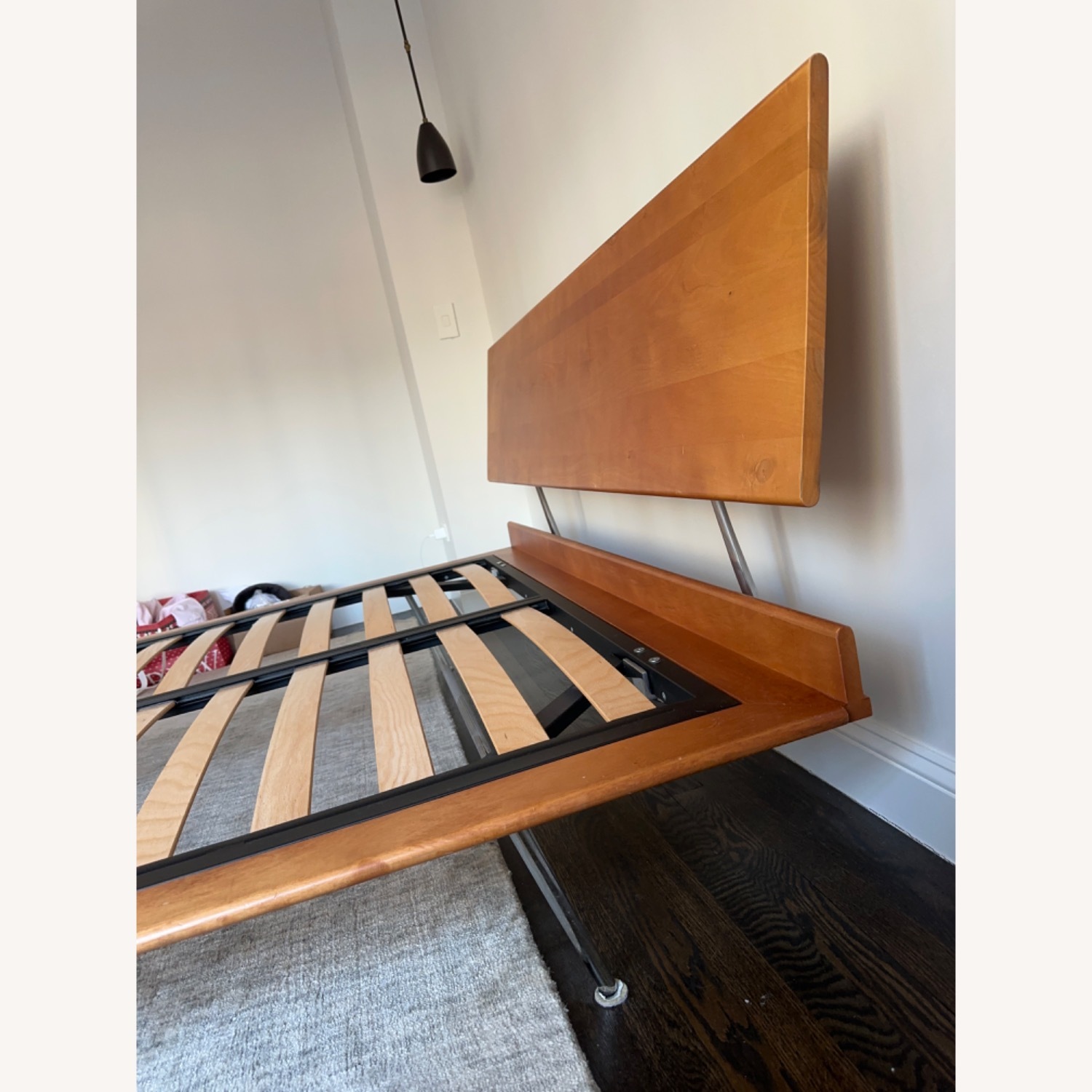 Herman Miller Nelson Thin Edge Bed Queen Cherry - image-8