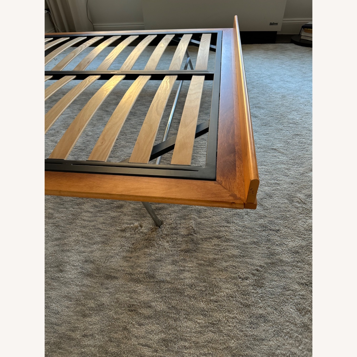 Herman Miller Nelson Thin Edge Bed Queen Cherry - image-7