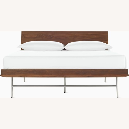 Used Herman Miller Nelson Thin Edge Bed Queen Cherry for sale on AptDeco