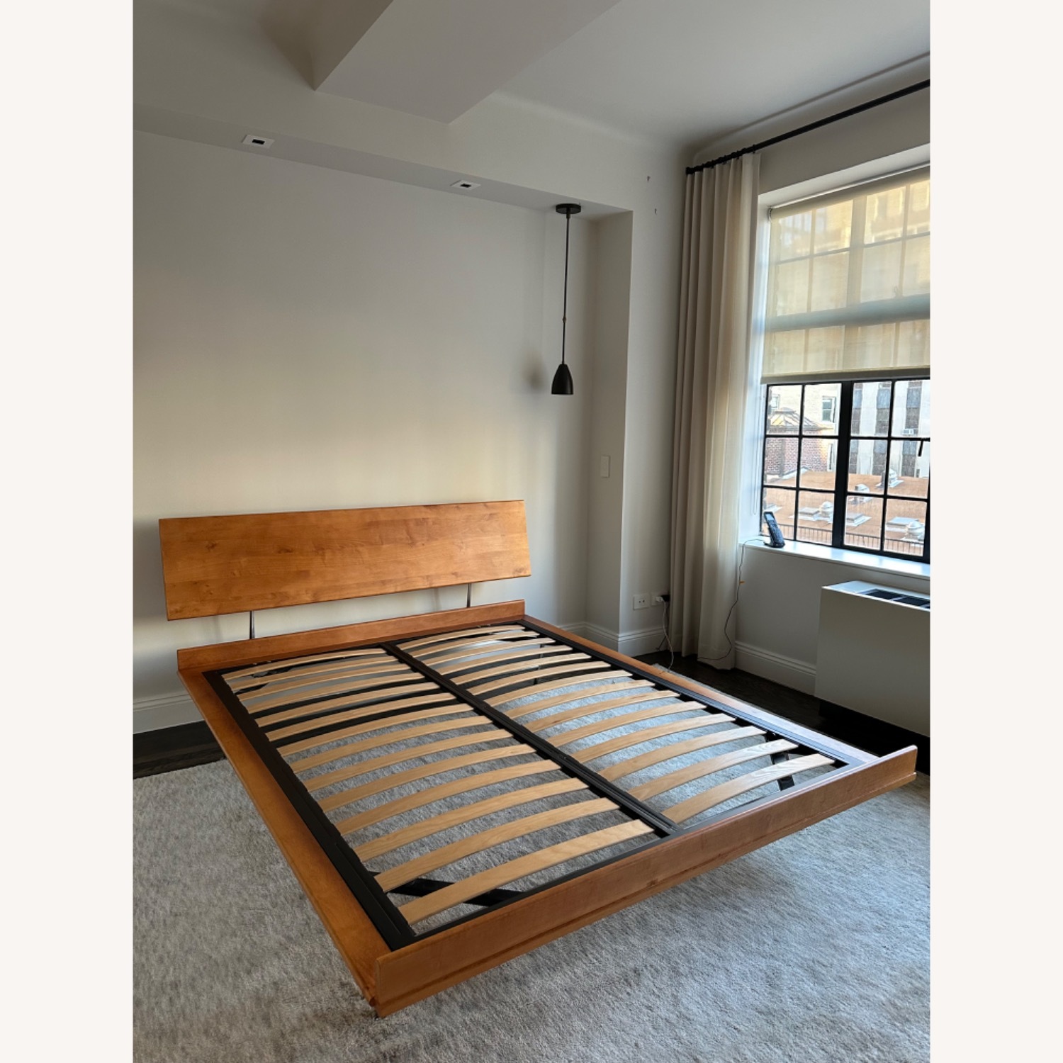 Herman Miller Nelson Thin Edge Bed Queen Cherry - image-2