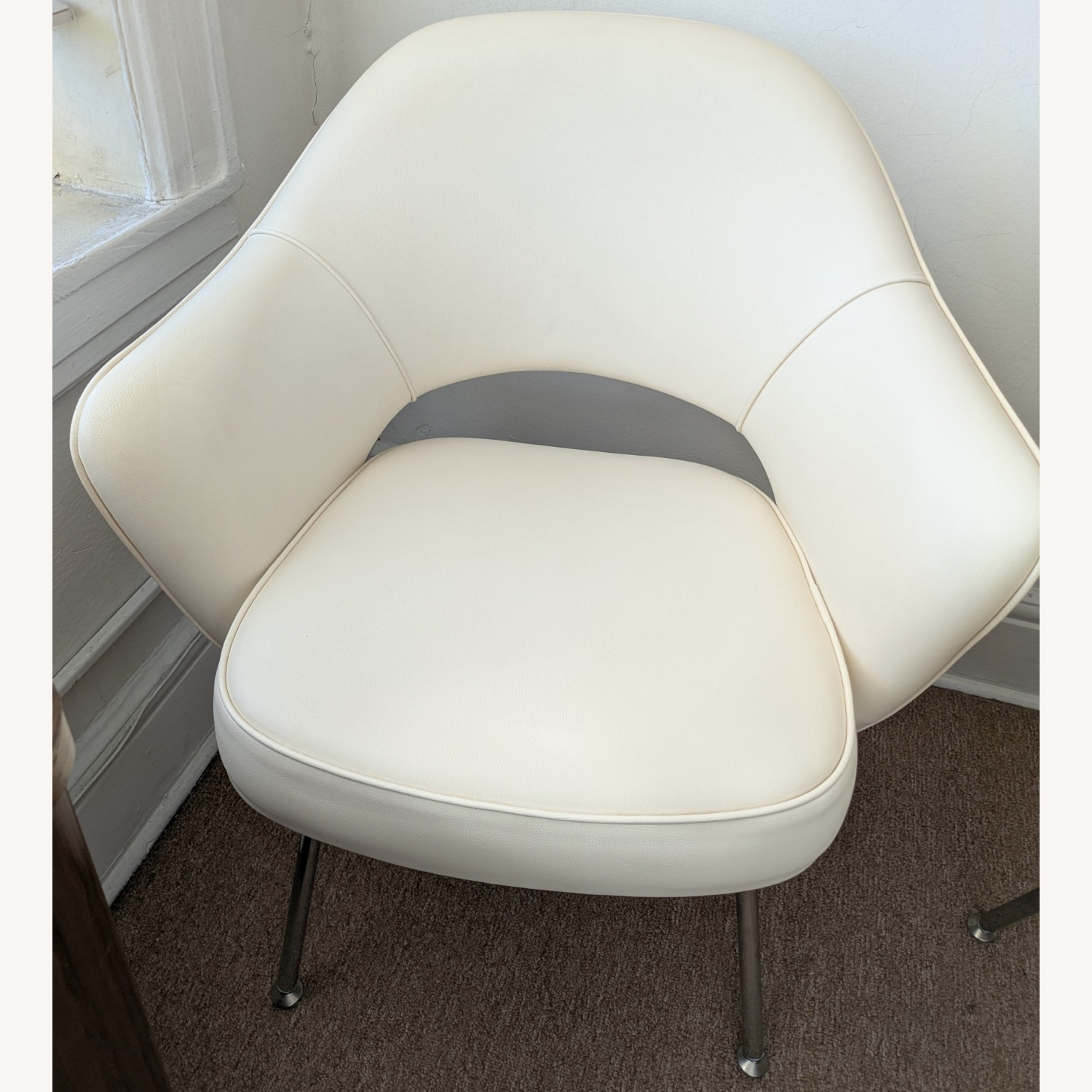 Eero Saarinen Fabric Accent Chairs - image-4