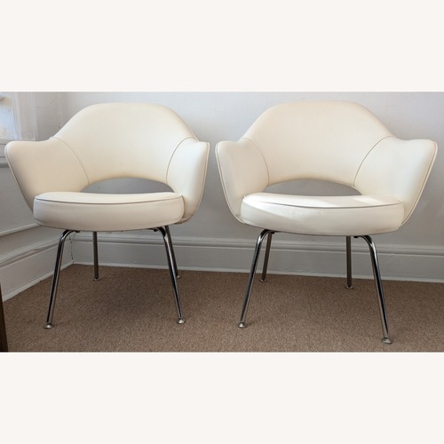 Used Eero Saarinen Fabric Accent Chairs for sale on AptDeco