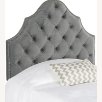 Safavieh Dark Gray Headboard